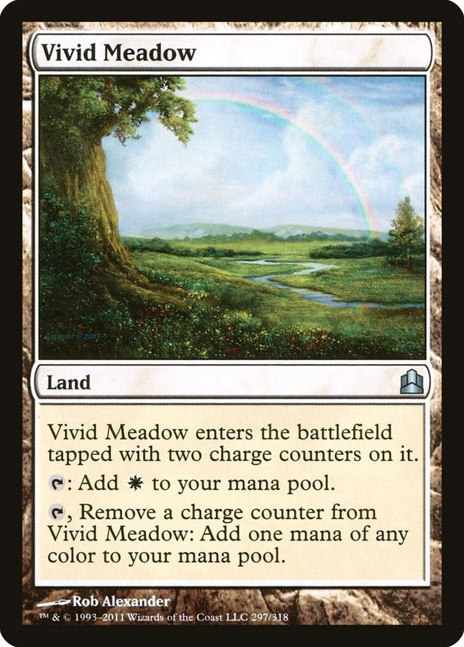 Image for Vivid Meadow (297) (CMD) - Magic: The Gathering