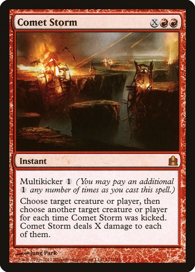 Image for Comet Storm (117) - Magic: The Gathering