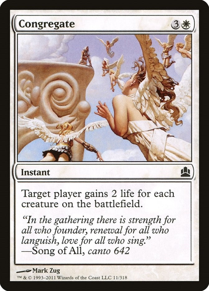 Image for Congregate (11) - Magic: The Gathering