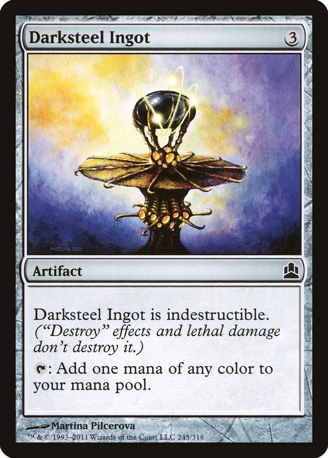 Image for Darksteel Ingot (245) (CMD) - Magic: The Gathering