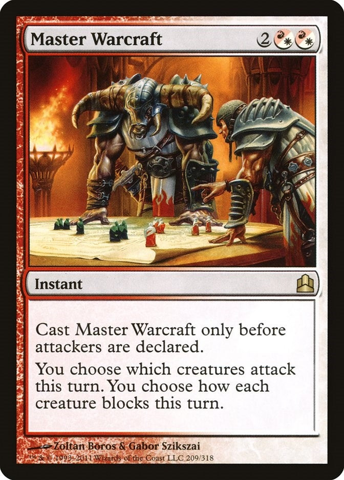 Image for Master Warcraft (209) - Magic: The Gathering