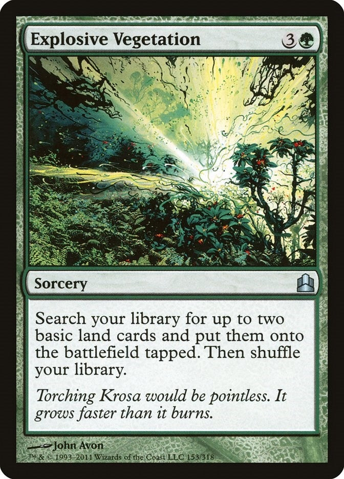 Image for Explosive Vegetation (153) - Magic: The Gathering