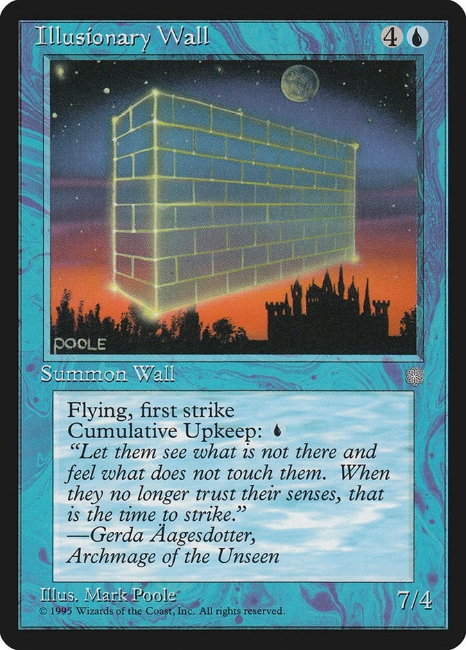 Image for Illusionary Wall - Magic: The Gathering