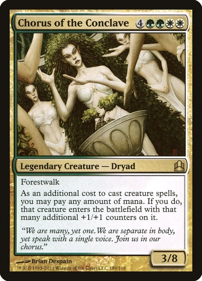 Image for Chorus of the Conclave (189) (CMD) - Magic: The Gathering