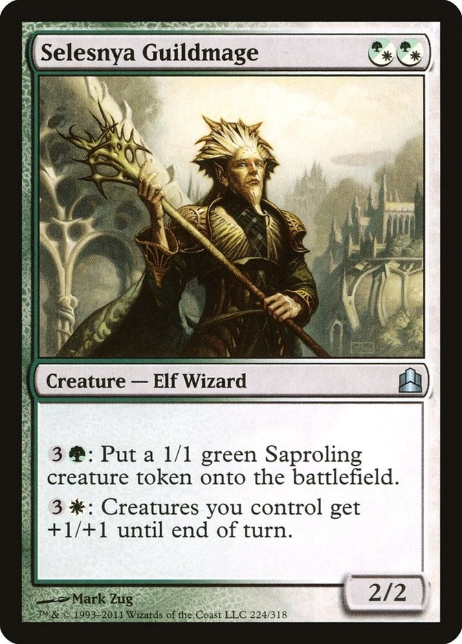 Image for Selesnya Guildmage (224) (CMD) - Magic: The Gathering
