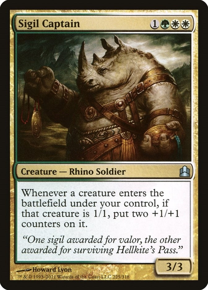Image for Sigil Captain (225) (CMD) - Magic: The Gathering