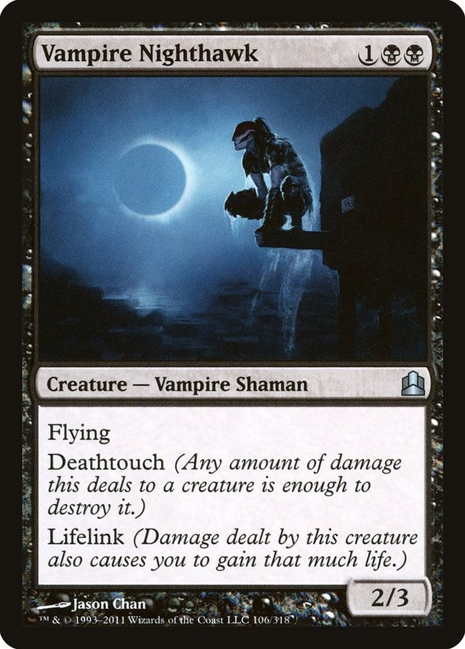 Image for Vampire Nighthawk (106) (CMD) - Magic: The Gathering