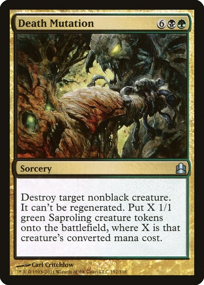 Image for Death Mutation (192) (CMD) - Magic: The Gathering