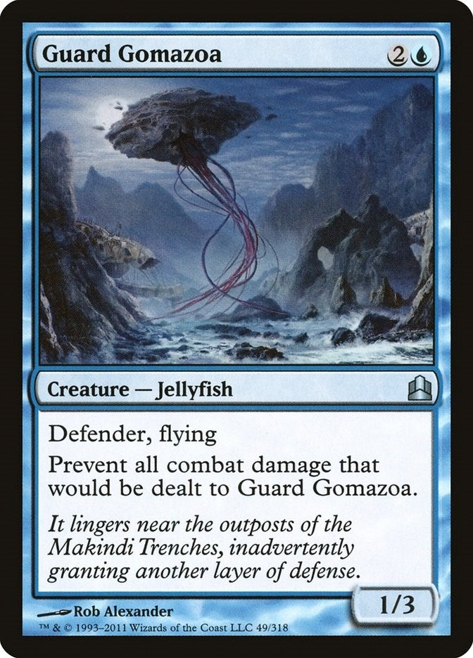 Image for Guard Gomazoa (49) (CMD) - Magic: The Gathering