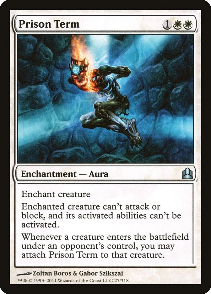 Image for Prison Term (27) (CMD) - Magic: The Gathering
