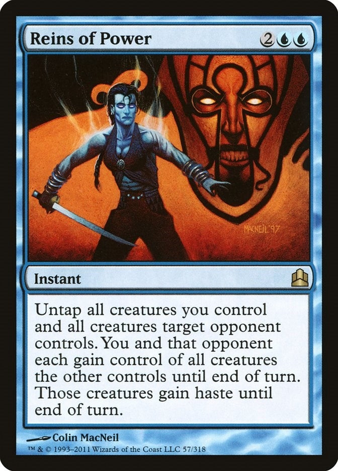 Image for Reins of Power (57) (CMD) - Magic: The Gathering