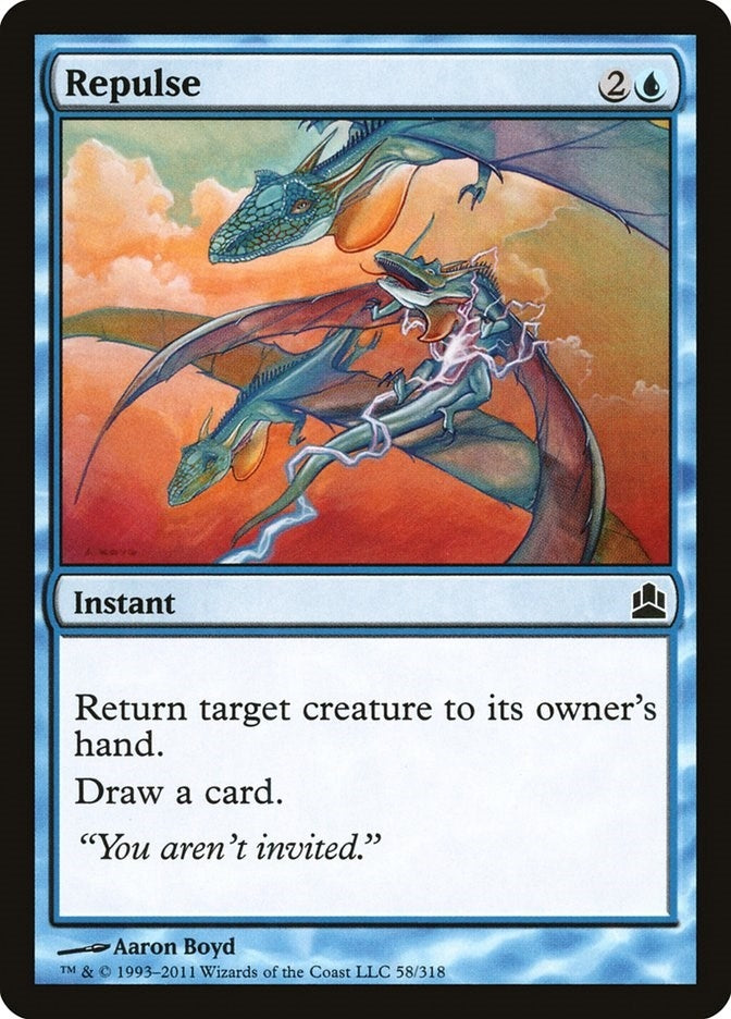 Image for Repulse (58) - Magic: The Gathering