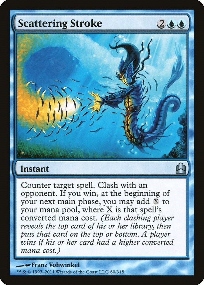 Image for Scattering Stroke (60) (CMD) - Magic: The Gathering