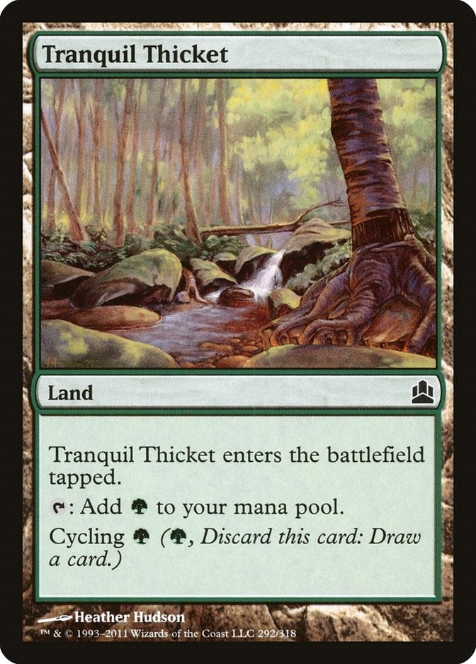 Image for Tranquil Thicket (292) - Magic: The Gathering