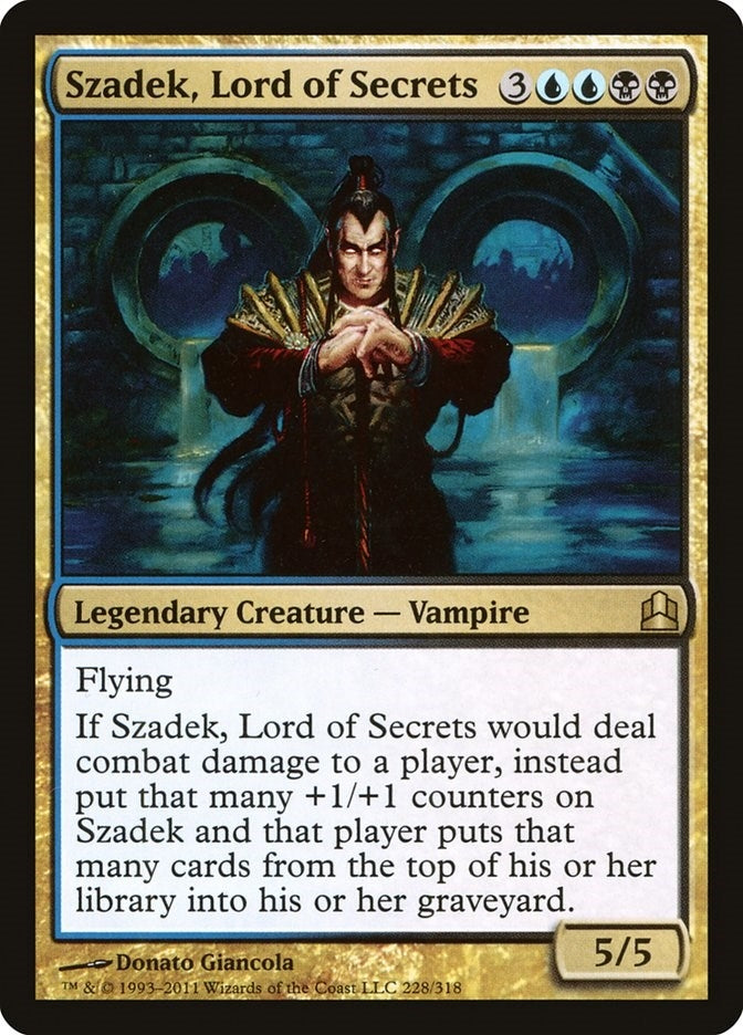 Image for Szadek, Lord of Secrets (228) (CMD) - Magic: The Gathering