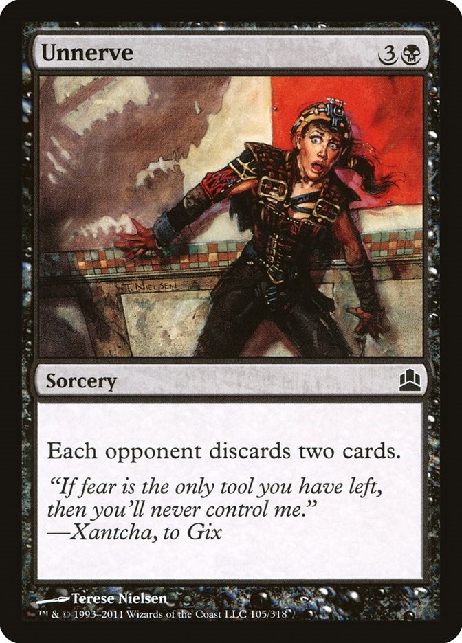Image for Unnerve (105) - Magic: The Gathering