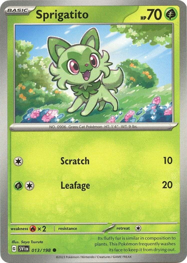 Image for Sprigatito (013/198) (SVI) - Pokemon