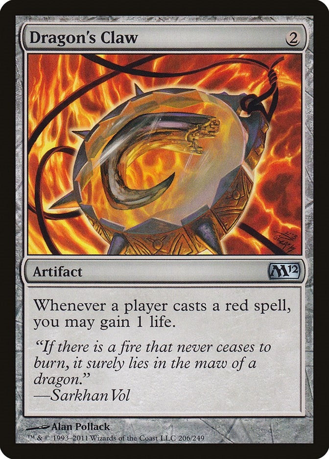 Image for Dragon's Claw (206) - Magic: The Gathering
