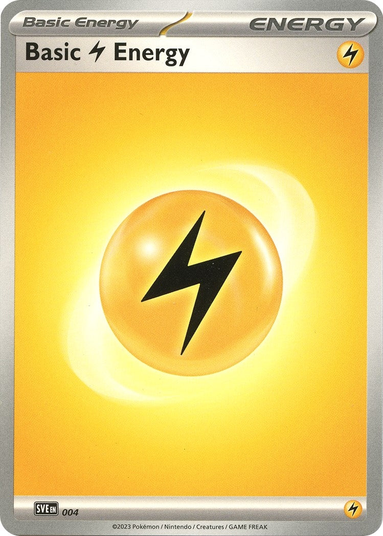 Image for Basic Lightning Energy - 004 (004) (SVE) - Pokemon