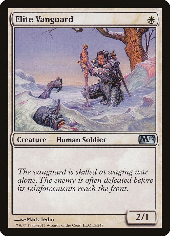 Image for Elite Vanguard (15) (M12) - Magic: The Gathering