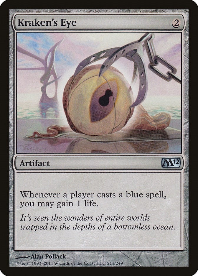Image for Kraken's Eye (211) (M12) - Magic: The Gathering