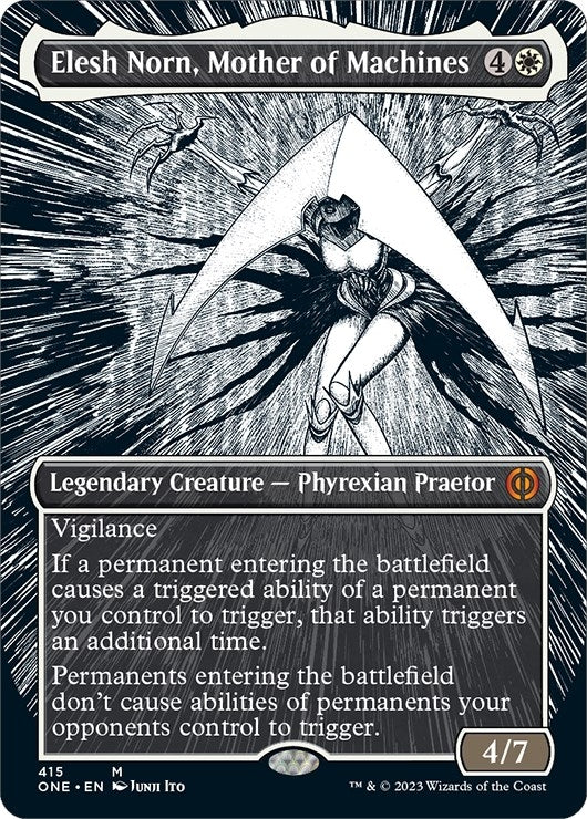 Image for Elesh Norn, Mother of Machines (Borderless) (415) - Magic: The Gathering