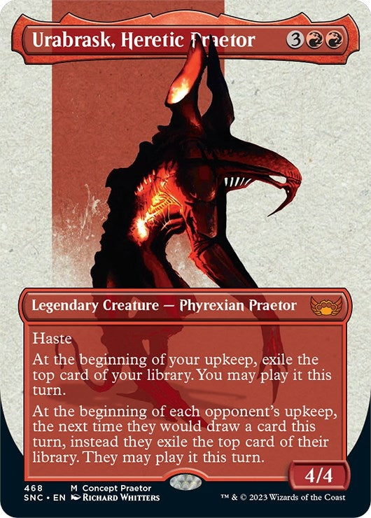 Image for Urabrask, Heretic Praetor (Concept Praetor) (468) - Magic: The Gathering