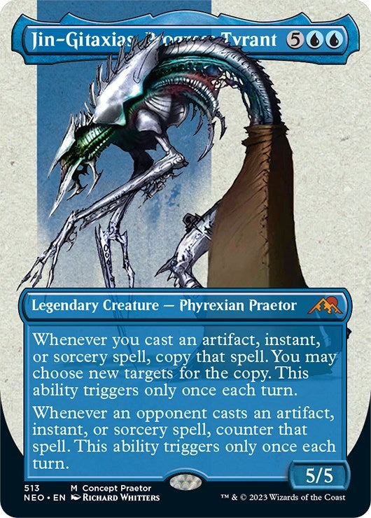 Image for Jin-Gitaxias, Progress Tyrant (Concept Praetor) (513) - Magic: The Gathering