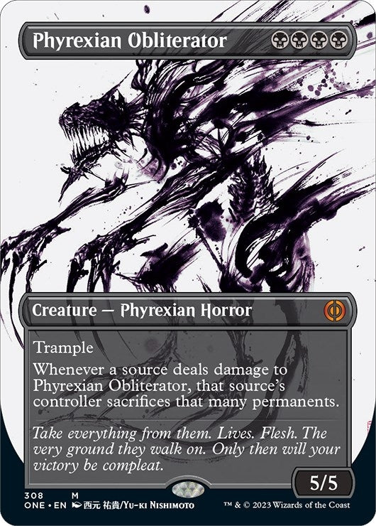 Image for Phyrexian Obliterator (Showcase) (308) - Magic: The Gathering