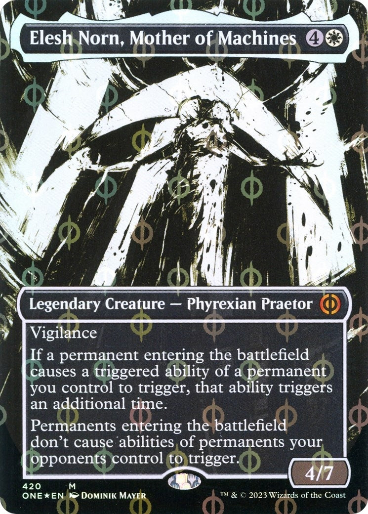 Image for Elesh Norn, Mother of Machines (Showcase) (Step-and-Compleat Foil) (420) - Magic: The Gathering