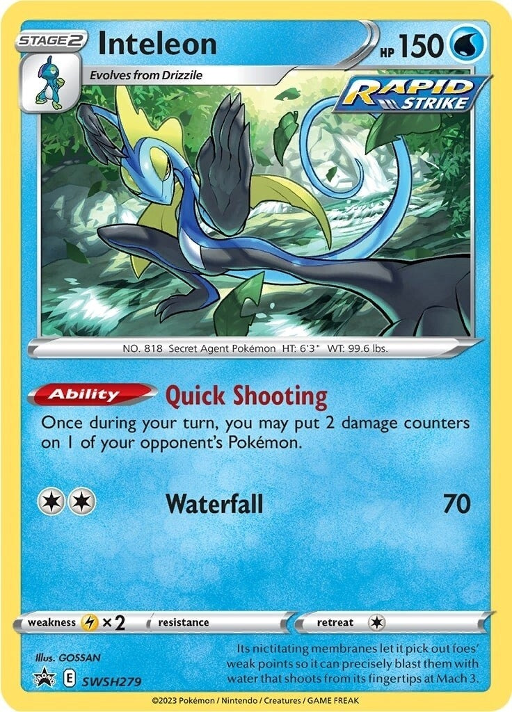 Image for Inteleon - SWSH279 (SWSH279) (SWSD) - Pokemon