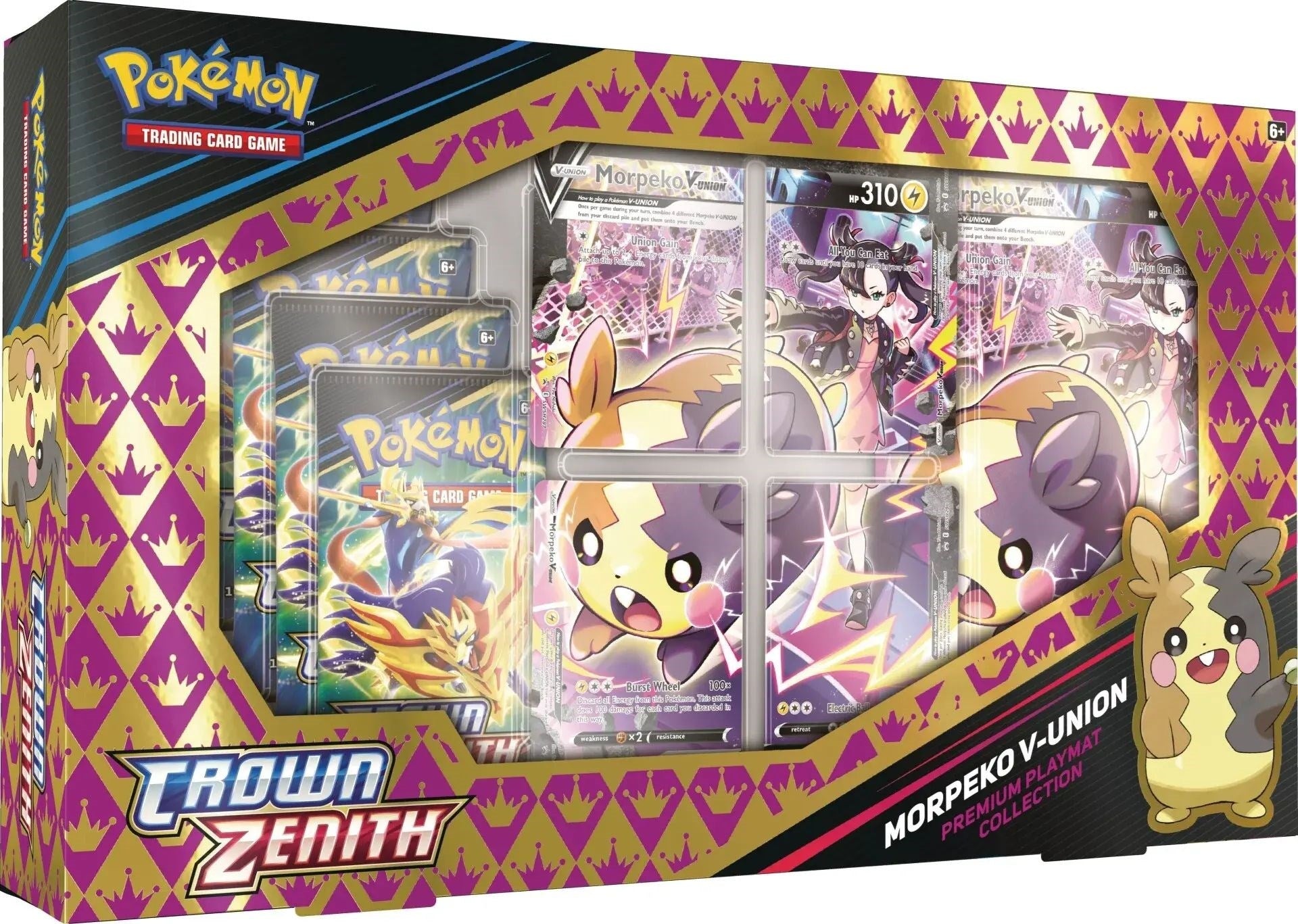 Image for Morpeko V-UNION Playmat Premium Collection - Pokemon