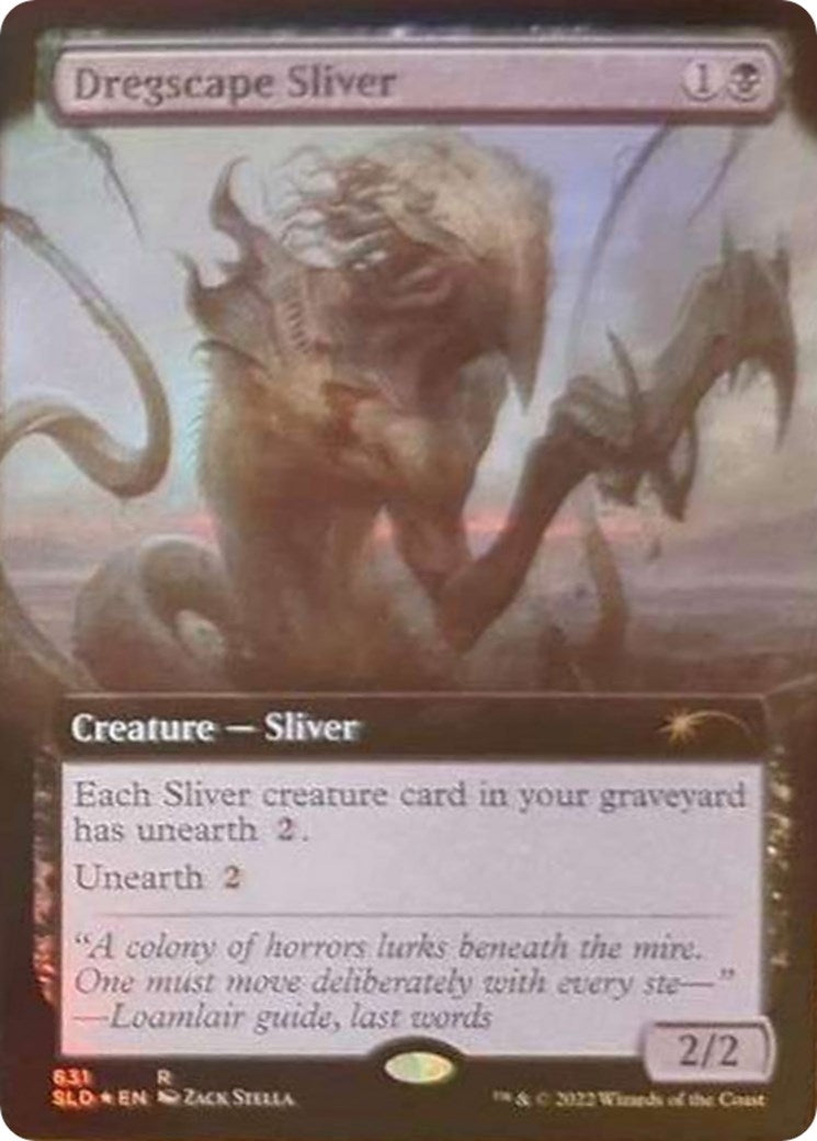 Image for Dregscape Sliver (Extended Art) (631) - Magic: The Gathering