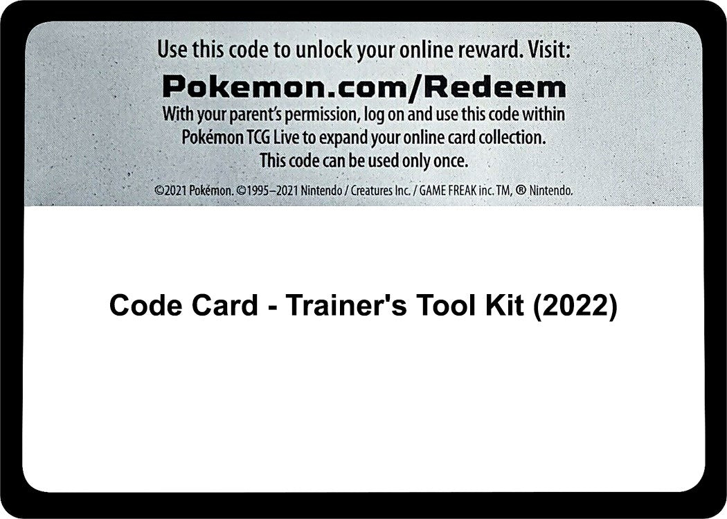 Image for Code Card - Trainer's Tool Kit (2022) (MCAP) - Pokemon