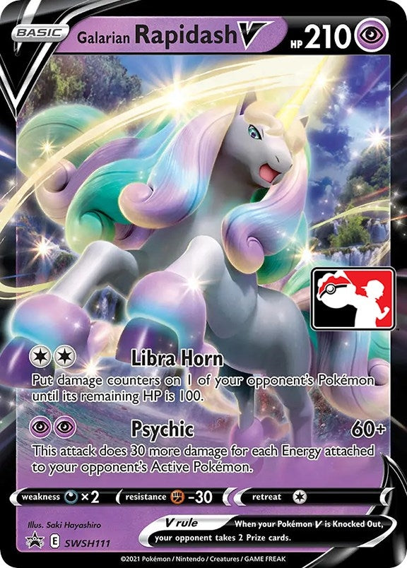 Image for Galarian Rapidash V - SWSH111 (SWSH111) - Pokemon