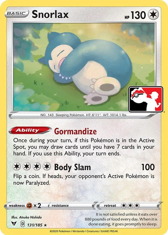 Image for Snorlax (131/185) - Pokemon