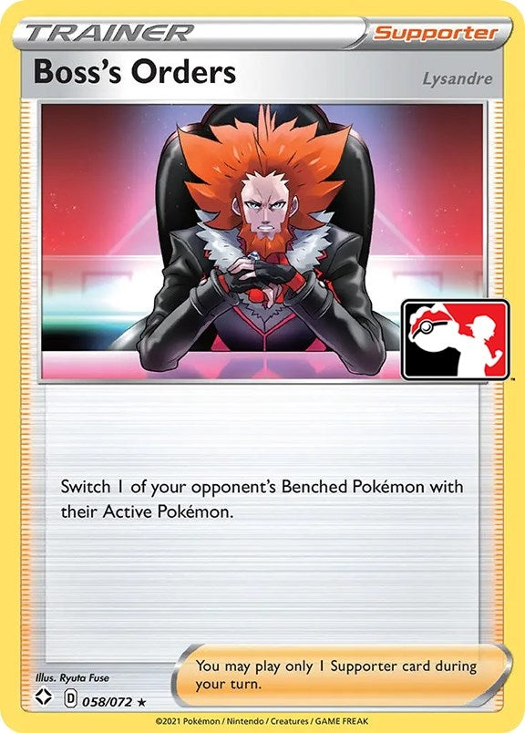 Image for Boss's Orders [Lysandre] (058/072) - Pokemon
