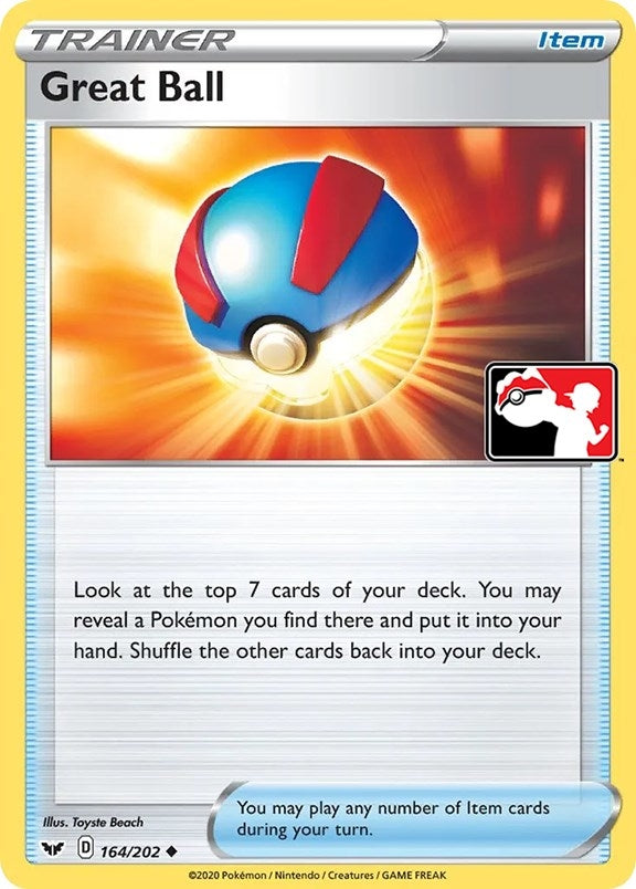 Image for Great Ball (164/202) - Pokemon