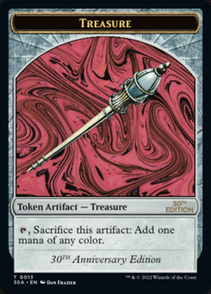 Image for Treasure (0013) Token (13) - Magic: The Gathering