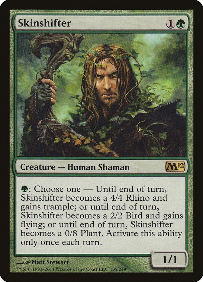 Image for Skinshifter (195) (M12) - Magic: The Gathering