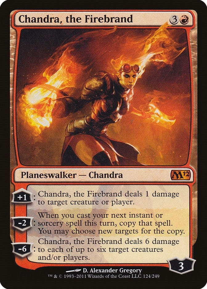 Image for Chandra, the Firebrand (124) (M12) - Magic: The Gathering