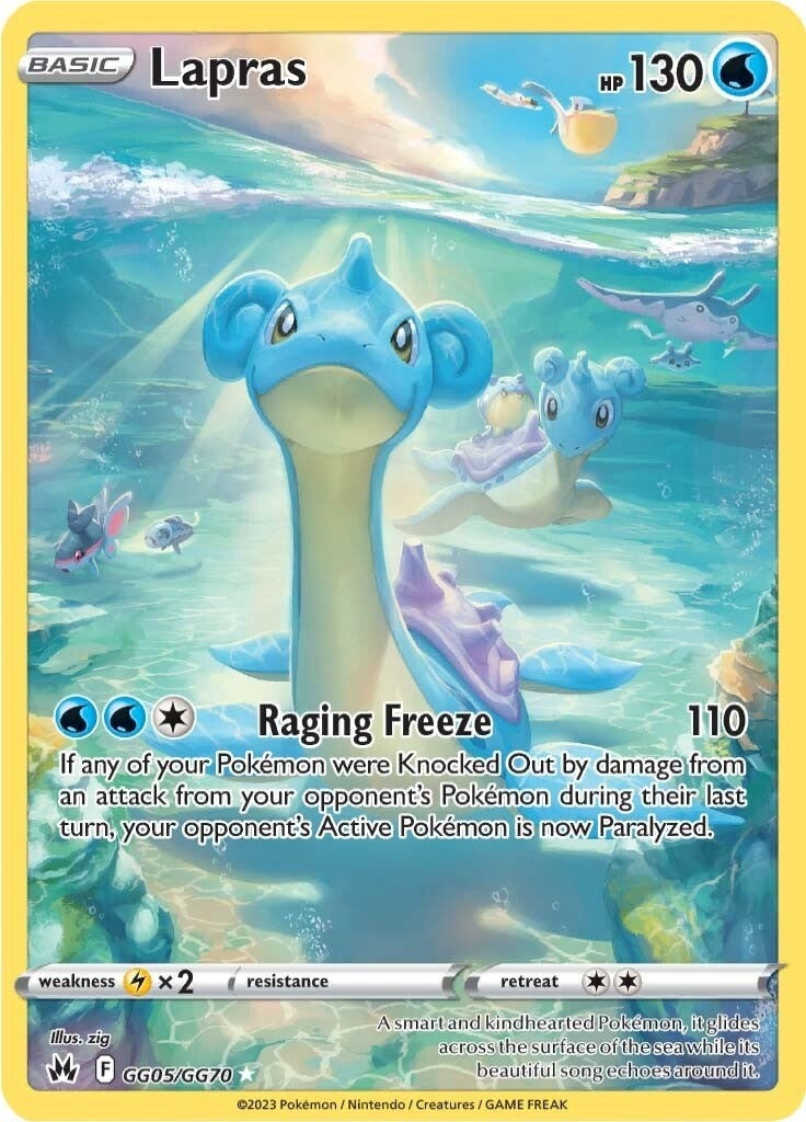 Image for Lapras (GG05/GG70) (CRZ:GG) - Pokemon