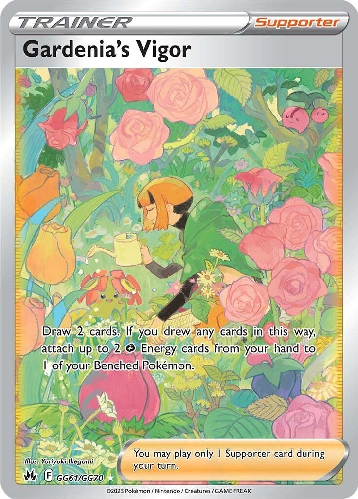 Image for Gardenia's Vigor (GG61/GG70) (CRZ:GG) - Pokemon