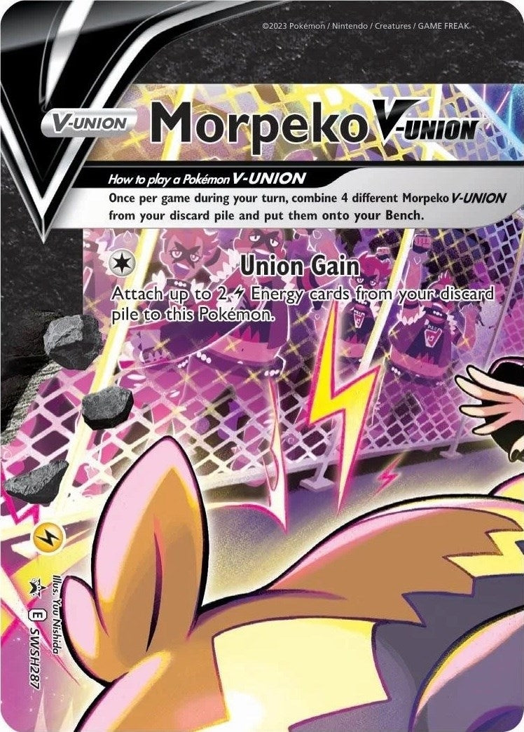 Image for Morpeko V-Union - SWSH287 (SWSH287) (SWSD) - Pokemon