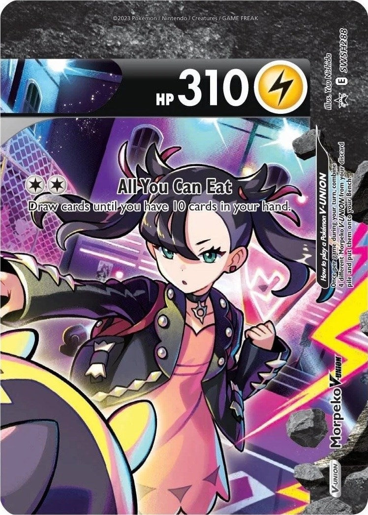 Image for Morpeko V-Union - SWSH288 (SWSH288) (SWSD) - Pokemon