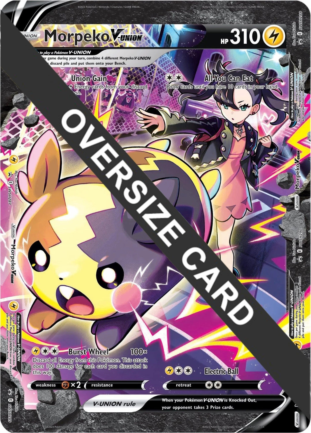 Image for Morpeko V-Union (SWSH287-290) (SWSH290) (PR) - Pokemon