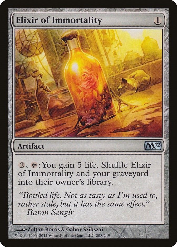 Image for Elixir of Immortality (208) - Magic: The Gathering