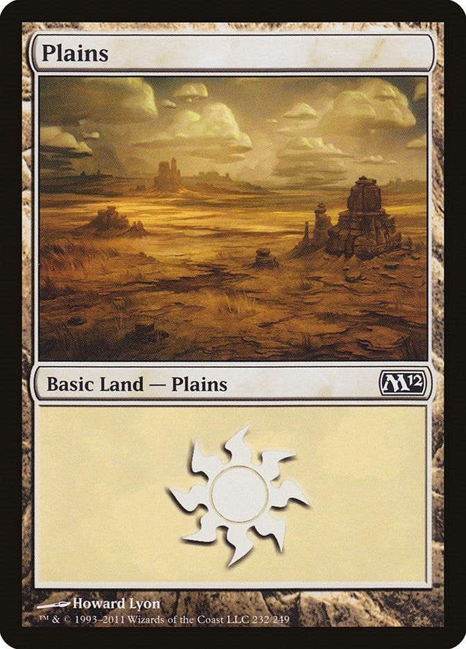 Image for Plains (232) (232) (M12) - Magic: The Gathering