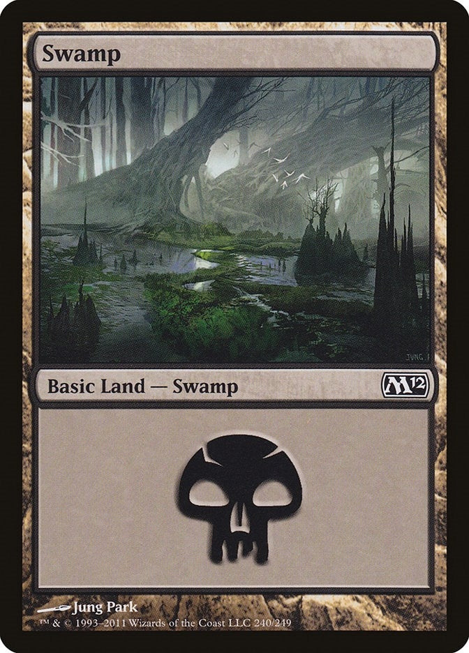 Image for Swamp (240) (240) (M12) - Magic: The Gathering