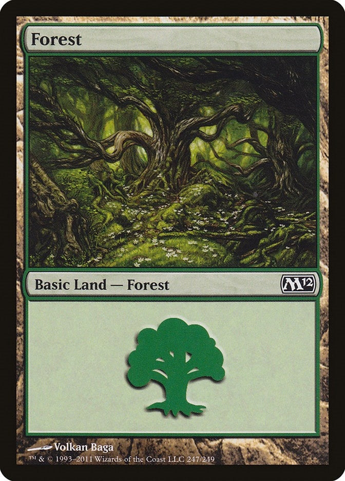 Image for Forest (247) (247) - Magic: The Gathering
